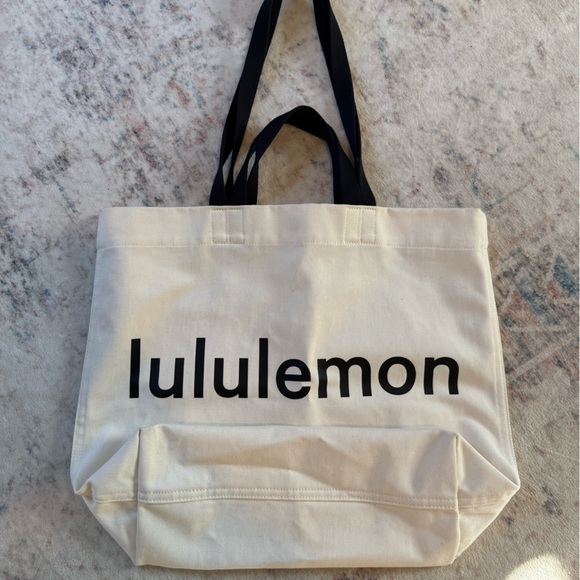 lululemon athletica Handbags - lululemon athletica White and Black Tote